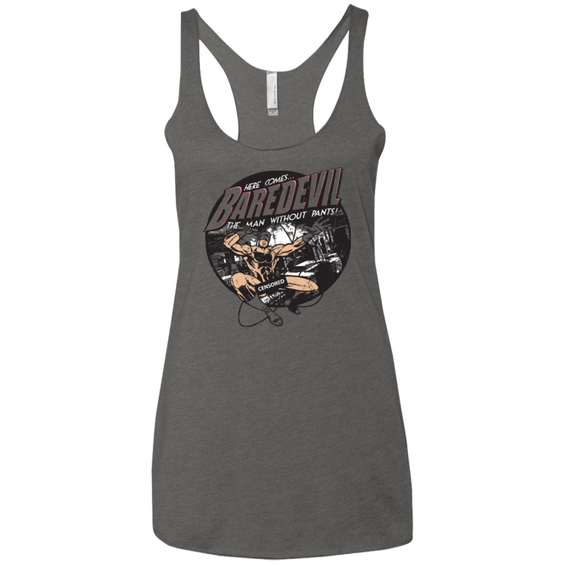 T-Shirts Premium Heather / X-Small Baredevil Women's Triblend Racerback Tank