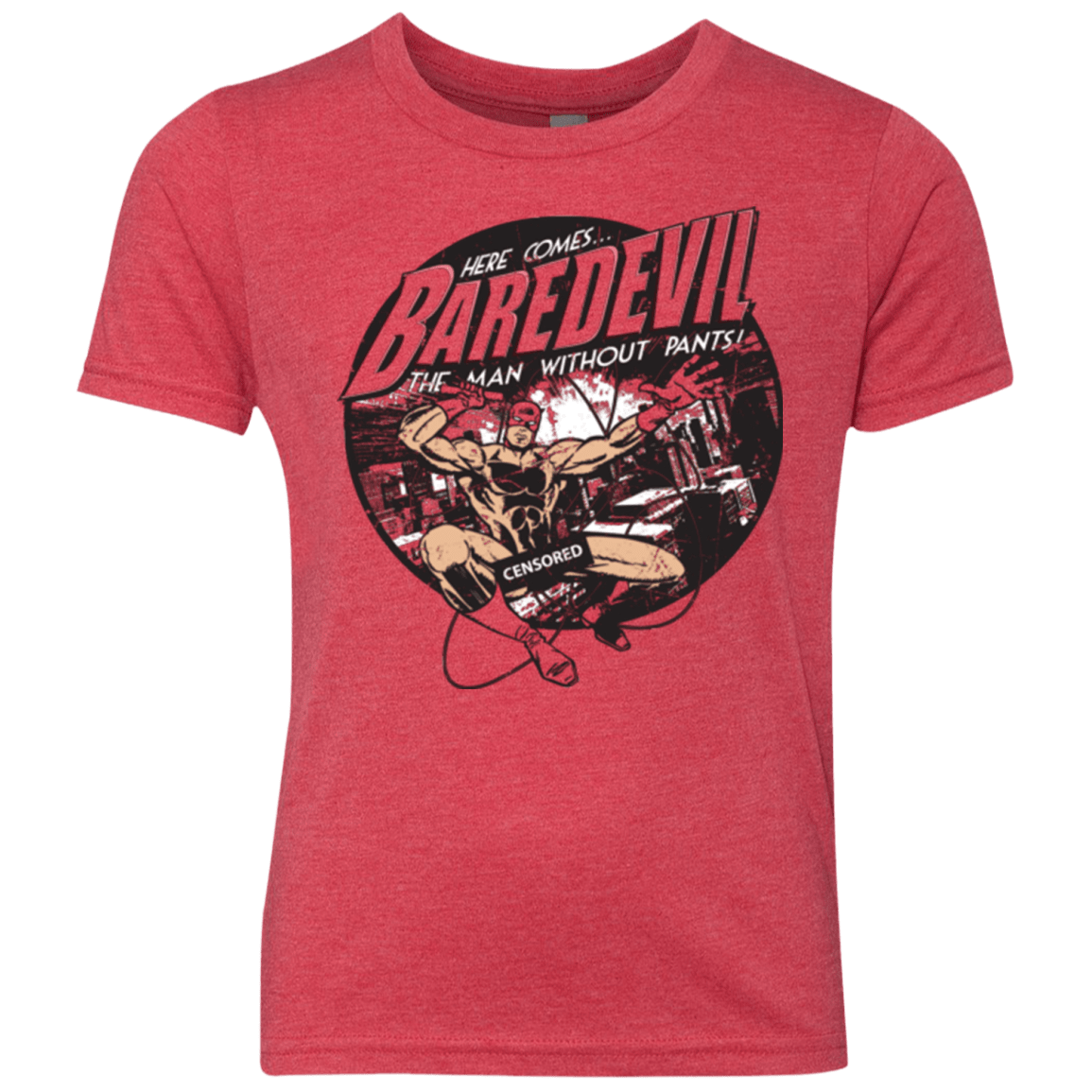 T-Shirts Vintage Red / YXS Baredevil Youth Triblend T-Shirt