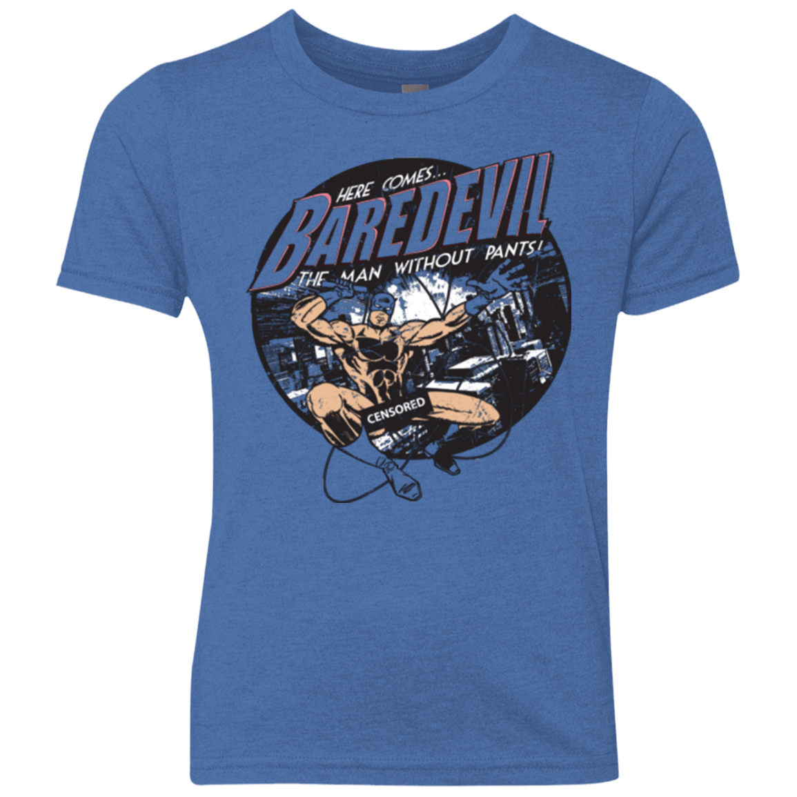 T-Shirts Vintage Royal / YXS Baredevil Youth Triblend T-Shirt