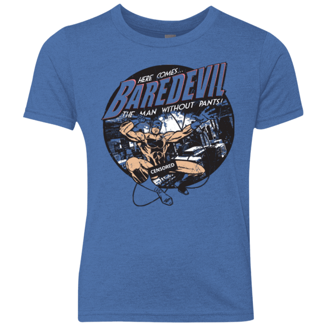 T-Shirts Vintage Royal / YXS Baredevil Youth Triblend T-Shirt
