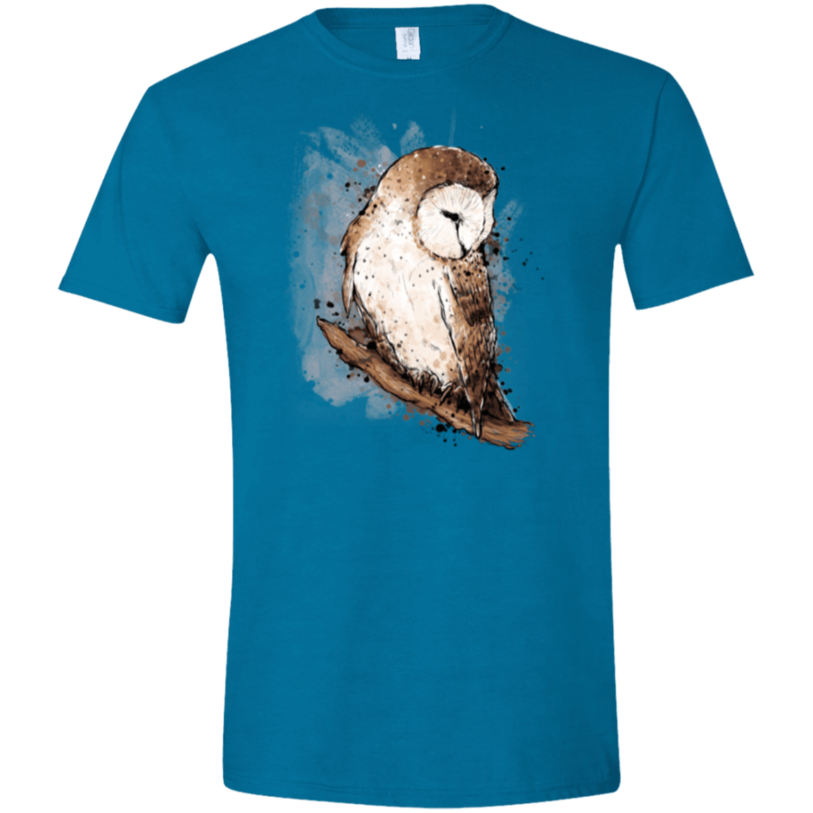 T-Shirts Antique Sapphire / S Barn Ink Men's Semi-Fitted Softstyle