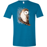 T-Shirts Antique Sapphire / S Barn Ink Men's Semi-Fitted Softstyle