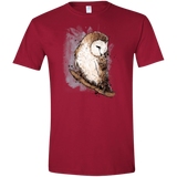 T-Shirts Cardinal Red / S Barn Ink Men's Semi-Fitted Softstyle