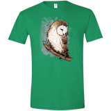 T-Shirts Heather Irish Green / S Barn Ink Men's Semi-Fitted Softstyle