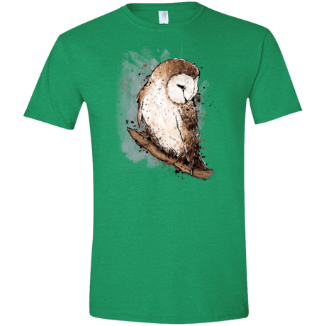 T-Shirts Heather Irish Green / S Barn Ink Men's Semi-Fitted Softstyle