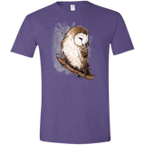T-Shirts Heather Purple / S Barn Ink Men's Semi-Fitted Softstyle