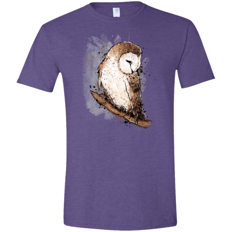 T-Shirts Heather Purple / S Barn Ink Men's Semi-Fitted Softstyle