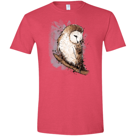 T-Shirts Heather Red / S Barn Ink Men's Semi-Fitted Softstyle