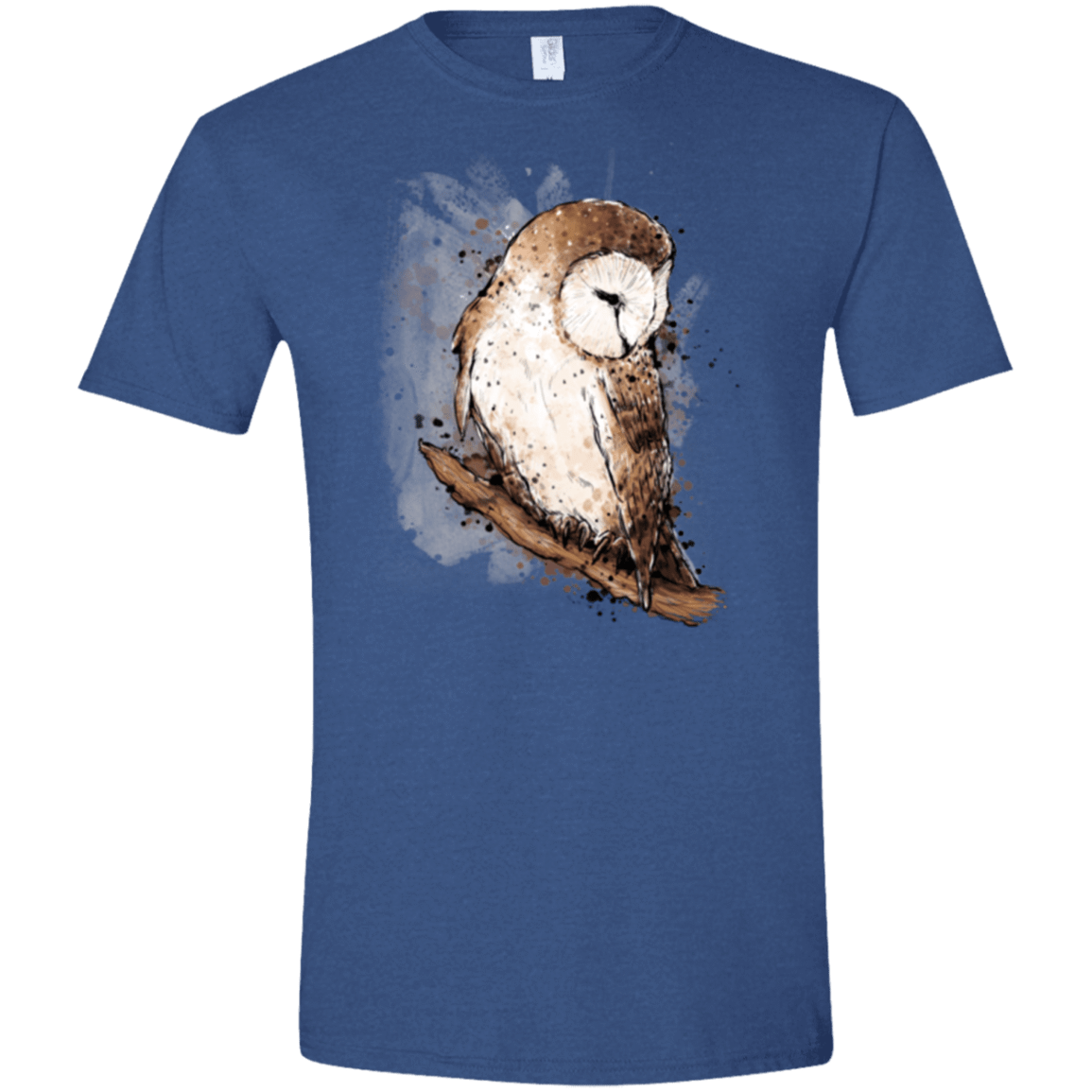 T-Shirts Heather Royal / X-Small Barn Ink Men's Semi-Fitted Softstyle