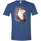 T-Shirts Heather Royal / X-Small Barn Ink Men's Semi-Fitted Softstyle