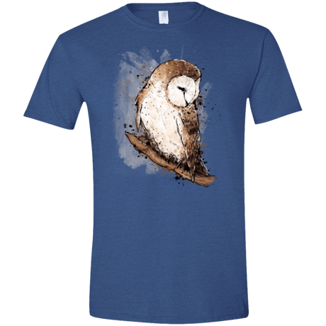 T-Shirts Heather Royal / X-Small Barn Ink Men's Semi-Fitted Softstyle