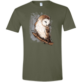 T-Shirts Military Green / S Barn Ink Men's Semi-Fitted Softstyle