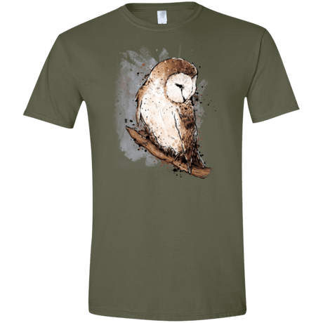 T-Shirts Military Green / S Barn Ink Men's Semi-Fitted Softstyle