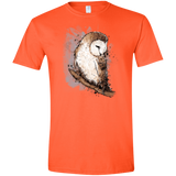 T-Shirts Orange / S Barn Ink Men's Semi-Fitted Softstyle