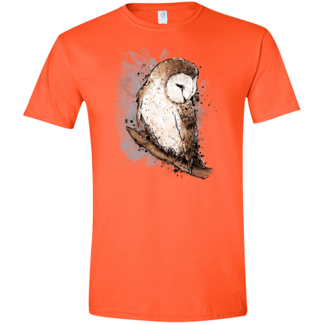 T-Shirts Orange / S Barn Ink Men's Semi-Fitted Softstyle