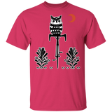 T-Shirts Heliconia / S Barn Owl On A Bike T-Shirt