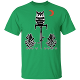 T-Shirts Irish Green / S Barn Owl On A Bike T-Shirt