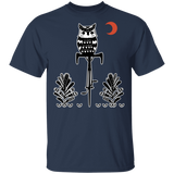 T-Shirts Navy / S Barn Owl On A Bike T-Shirt