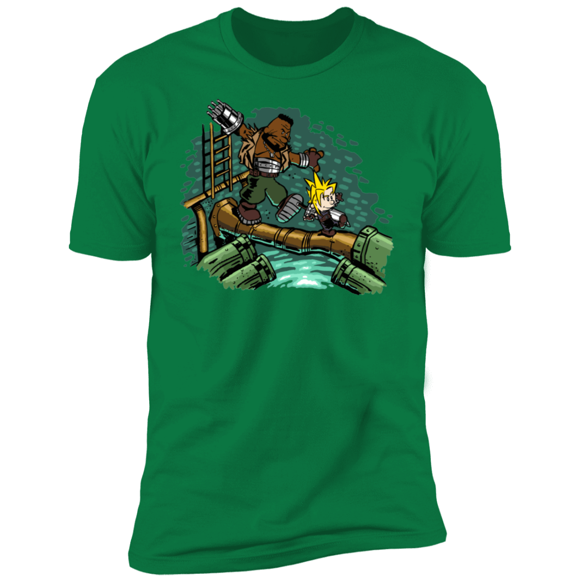 T-Shirts Kelly Green / S Barret And Cloud Men's Premium T-Shirt