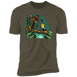 T-Shirts Military Green / S Barret And Cloud Men's Premium T-Shirt