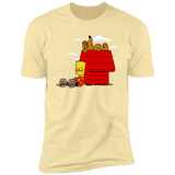 T-Shirts Banana Cream / S Bart Brown o Yellownuts Men's Premium T-Shirt