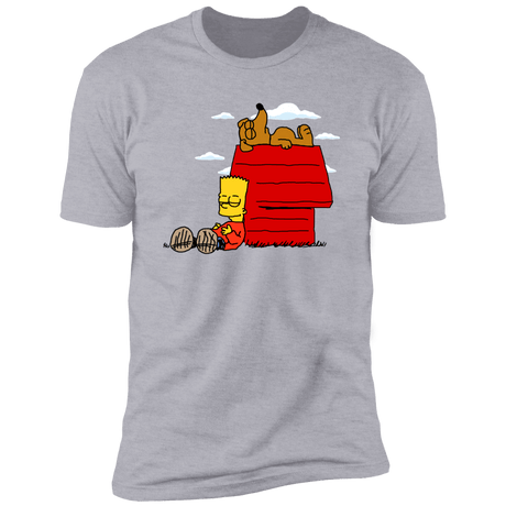 T-Shirts Heather Grey / S Bart Brown o Yellownuts Men's Premium T-Shirt