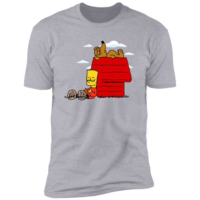 T-Shirts Heather Grey / S Bart Brown o Yellownuts Men's Premium T-Shirt