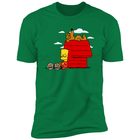 T-Shirts Kelly Green / S Bart Brown o Yellownuts Men's Premium T-Shirt