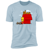 T-Shirts Light Blue / S Bart Brown o Yellownuts Men's Premium T-Shirt