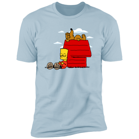 T-Shirts Light Blue / S Bart Brown o Yellownuts Men's Premium T-Shirt