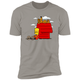 T-Shirts Light Grey / S Bart Brown o Yellownuts Men's Premium T-Shirt