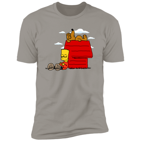 T-Shirts Light Grey / S Bart Brown o Yellownuts Men's Premium T-Shirt