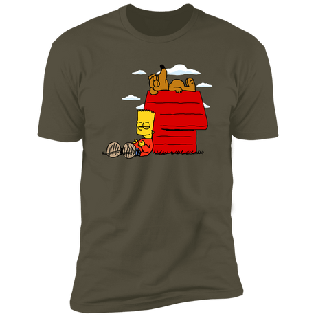 T-Shirts Military Green / S Bart Brown o Yellownuts Men's Premium T-Shirt