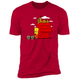 T-Shirts Red / S Bart Brown o Yellownuts Men's Premium T-Shirt