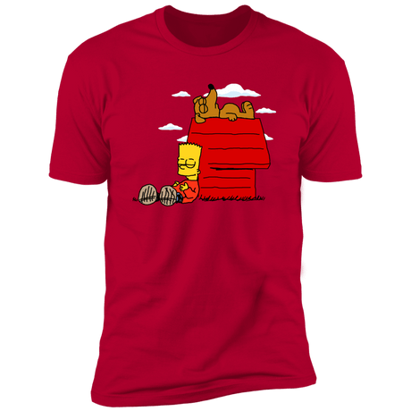 T-Shirts Red / S Bart Brown o Yellownuts Men's Premium T-Shirt