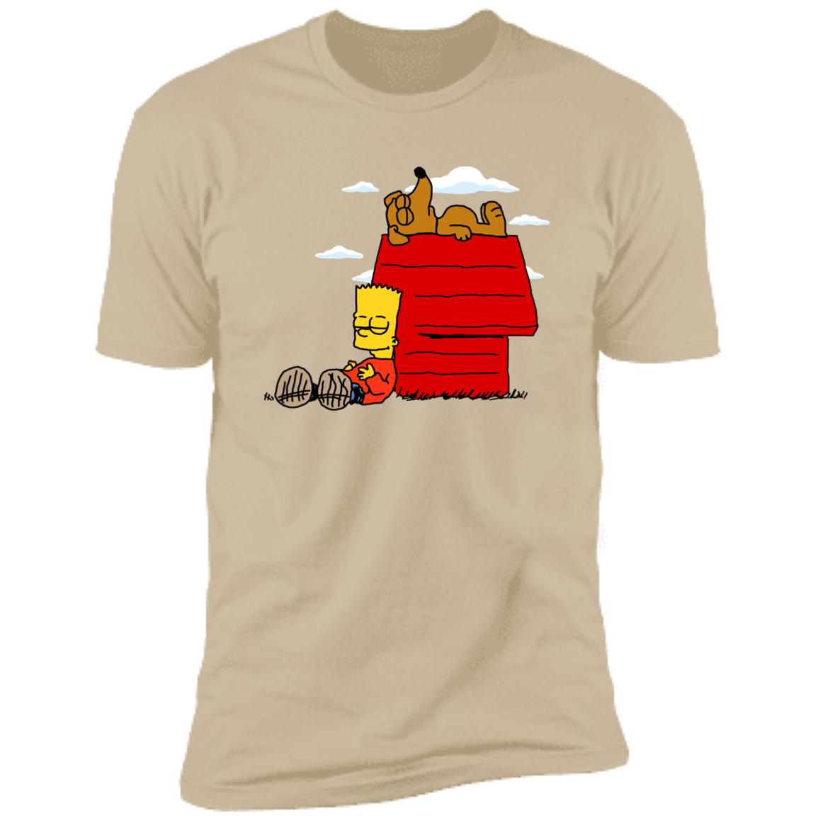 T-Shirts Sand / S Bart Brown o Yellownuts Men's Premium T-Shirt