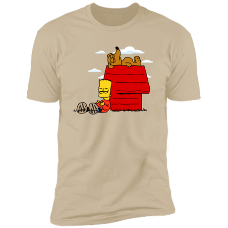 T-Shirts Sand / S Bart Brown o Yellownuts Men's Premium T-Shirt