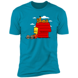 T-Shirts Turquoise / S Bart Brown o Yellownuts Men's Premium T-Shirt