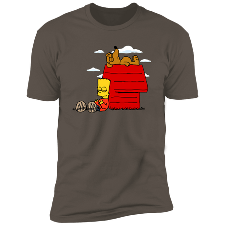 T-Shirts Warm Grey / S Bart Brown o Yellownuts Men's Premium T-Shirt