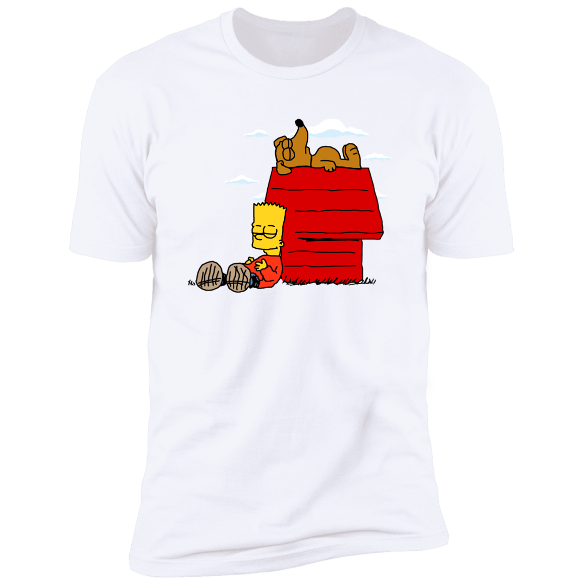 T-Shirts White / S Bart Brown o Yellownuts Men's Premium T-Shirt