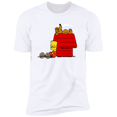 T-Shirts White / S Bart Brown o Yellownuts Men's Premium T-Shirt