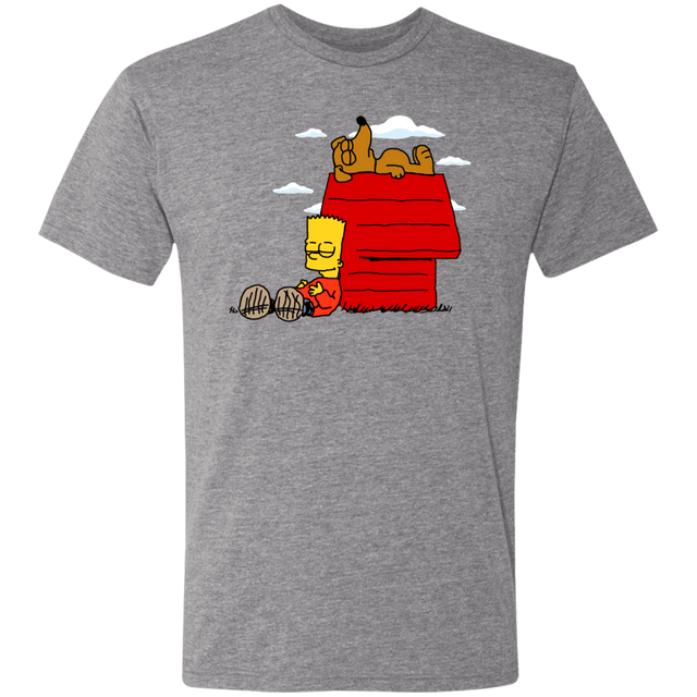 T-Shirts Premium Heather / S Bart Brown o Yellownuts Men's Triblend T-Shirt