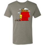 T-Shirts Venetian Grey / S Bart Brown o Yellownuts Men's Triblend T-Shirt