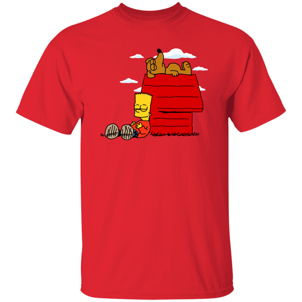 T-Shirts Red / S Bart Brown o Yellownuts T-Shirt