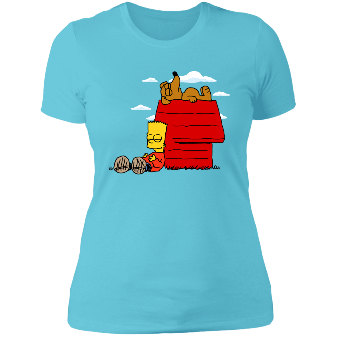 T-Shirts Cancun / S Bart Brown o Yellownuts Women's Premium T-Shirt