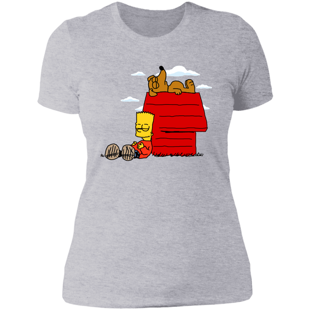 T-Shirts Heather Grey / S Bart Brown o Yellownuts Women's Premium T-Shirt
