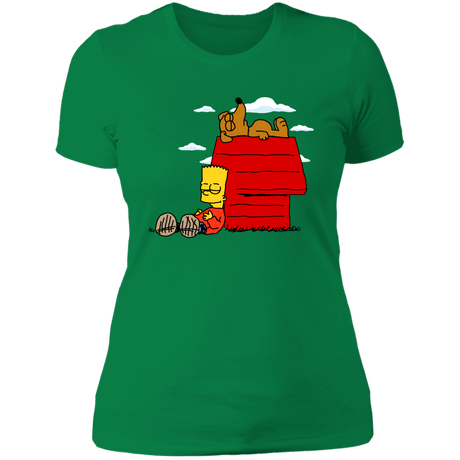T-Shirts Kelly Green / S Bart Brown o Yellownuts Women's Premium T-Shirt