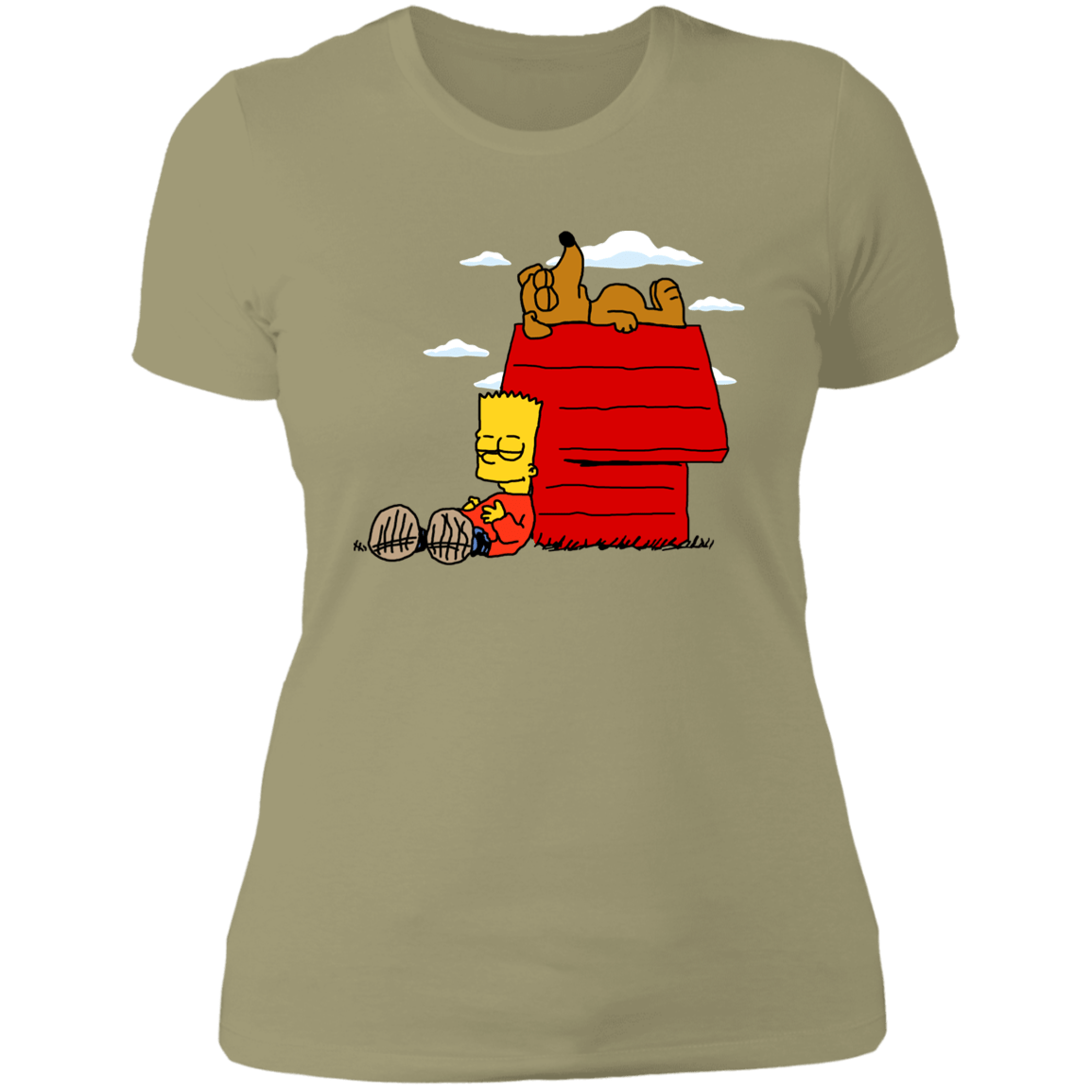T-Shirts Light Olive / S Bart Brown o Yellownuts Women's Premium T-Shirt