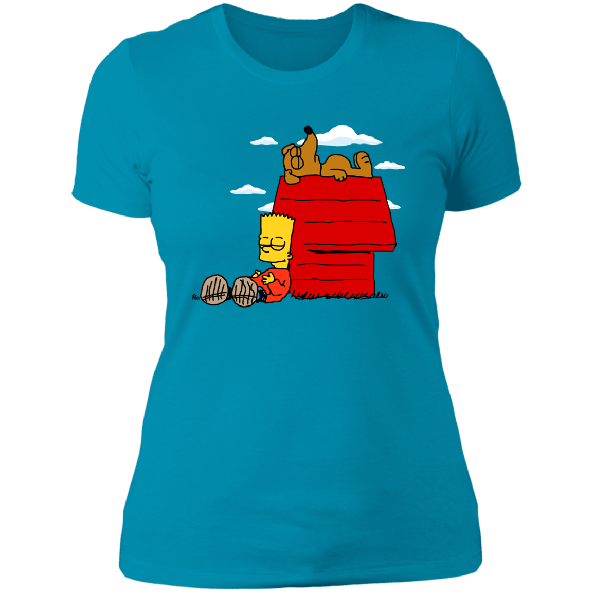 T-Shirts Turquoise / S Bart Brown o Yellownuts Women's Premium T-Shirt