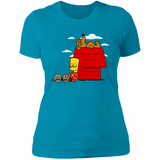 T-Shirts Turquoise / S Bart Brown o Yellownuts Women's Premium T-Shirt